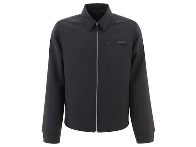 Prada Giacca in mohair Nero - vista 5