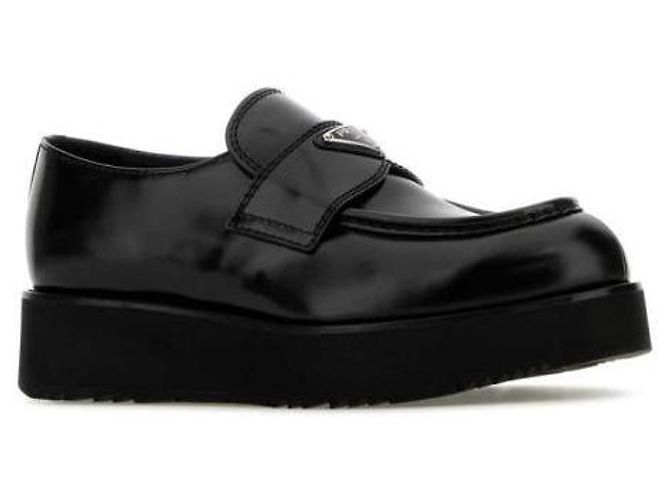 Prada Gepolsterte Lederloafers - Ansicht 5