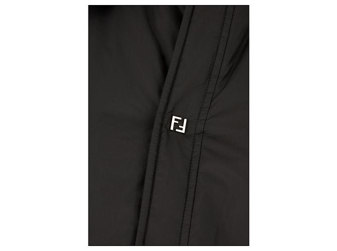 Fendi GABARDINE BOMBERJACKE AVIR Schwarz - Ansicht 6