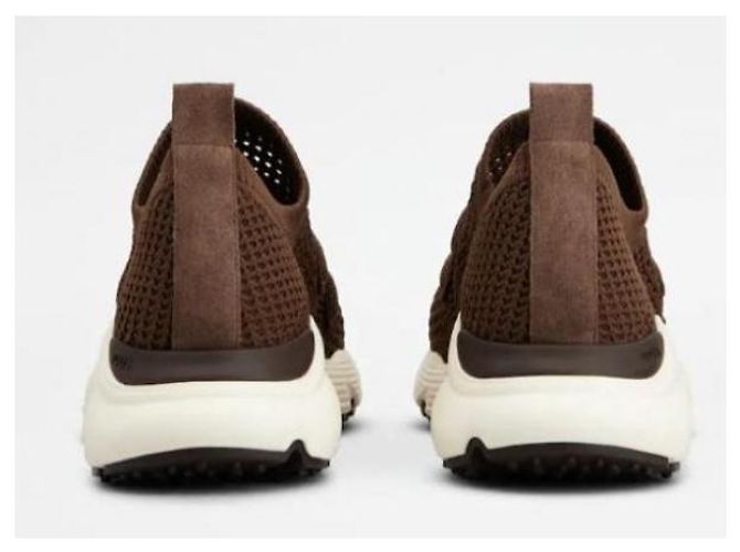 Tod's Sneaker slip-on Marrone - vista 5