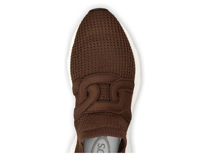 Tod's Sneaker slip-on Marrone - vista 7