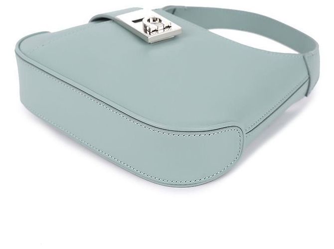Salvatore Ferragamo Borsa Hobo a tracolla Verde - vista 6