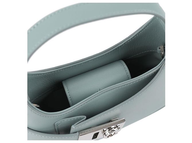 Salvatore Ferragamo Borsa Hobo a tracolla Verde - vista 8