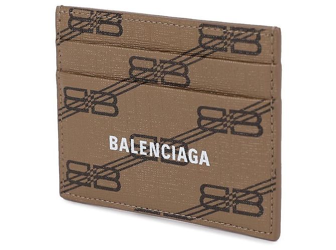 Balenciaga Monogram Cardholder Brown - view 4