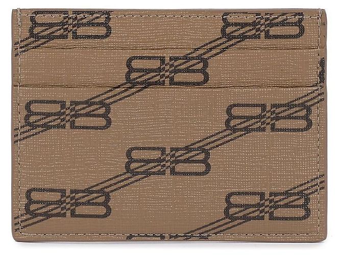Balenciaga Monogram Cardholder Brown - view 5