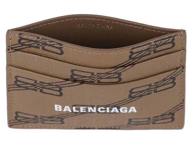 Balenciaga Monogram Cardholder Brown - view 7