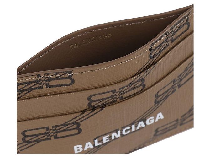 Balenciaga Monogram Cardholder Brown - view 8