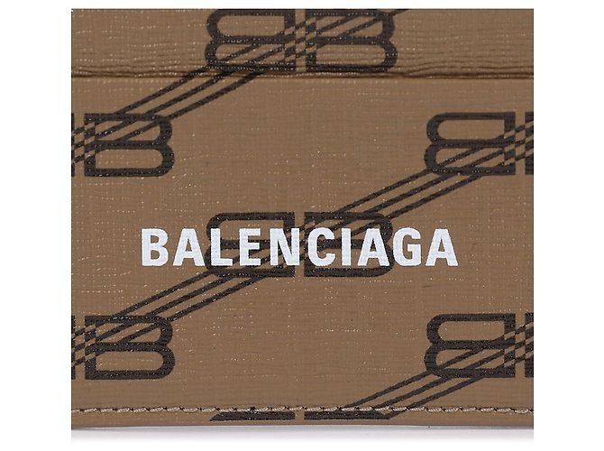 Balenciaga Monogram Cardholder Brown - view 9