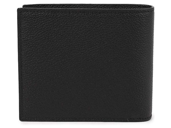 Prada Carteira bi-fold em micro grão Viterbo com logo prateado - vista 5
