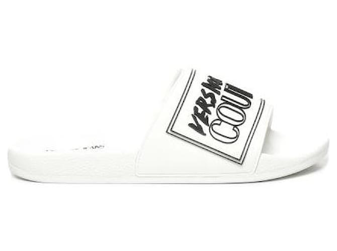 Versace Slider del logo Bianco - vista 4