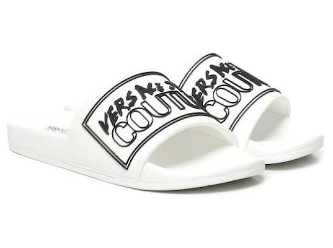 Versace Slider del logo Bianco - vista 5