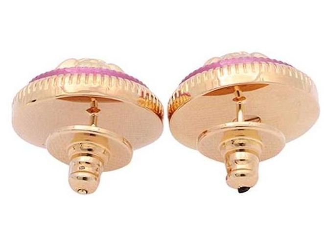 Versace Pendientes Medusa Big Stud Rosa - vista 6