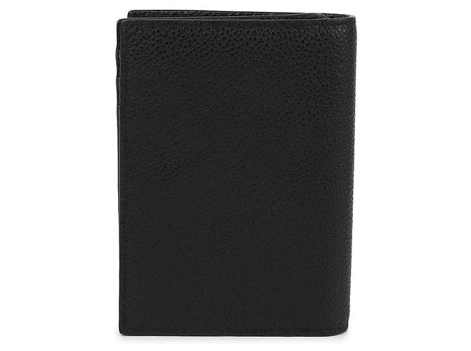 Prada Triangle Logo Vitello Micro Grain Card Holder - view 5