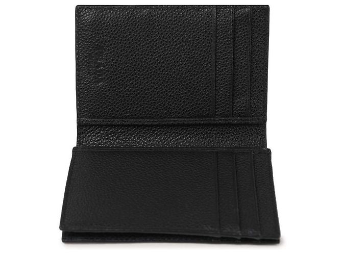 Prada Triangle Logo Vitello Micro Grain Card Holder - view 9