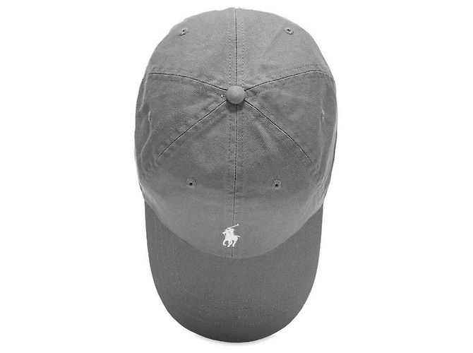 Ralph Lauren Cappello Chino con Ricamo del Logo Pony Marrone - vista 5
