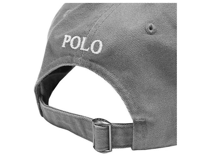 Ralph Lauren Cappello Chino con Ricamo del Logo Pony Marrone - vista 6