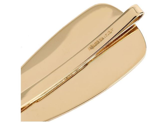 Miu Miu Emaille Metall Haarklammer Braun - Ansicht 6