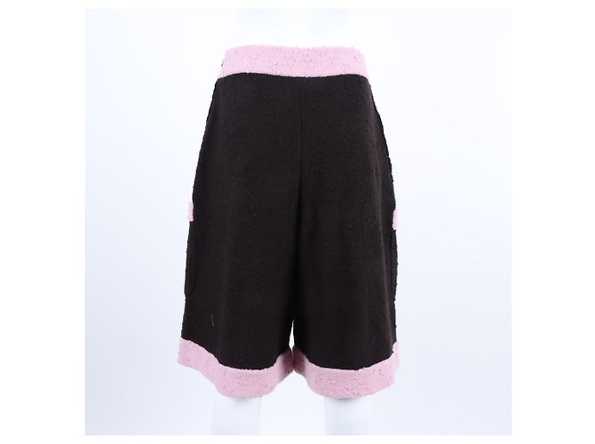 Pantalones de punto Chanel Castaño - vista 3