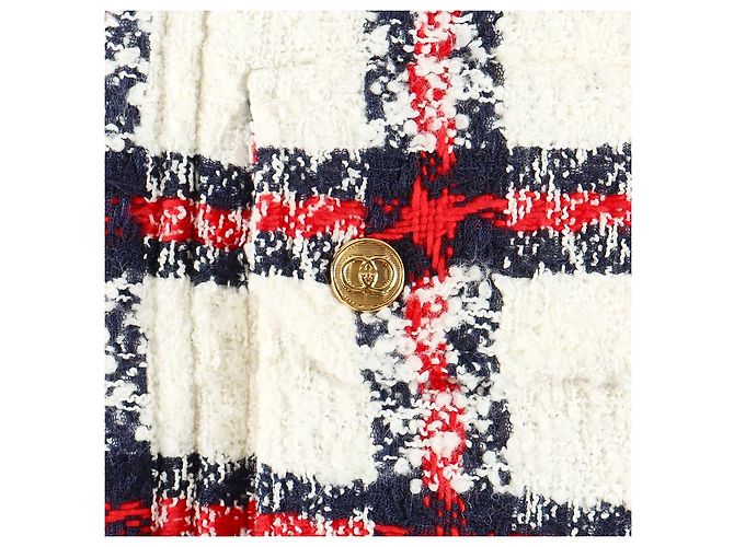 Gucci Chaqueta acolchada de tweed - vista 4