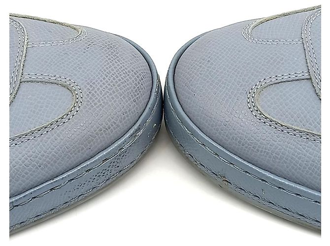 Sneakers Hermès Blu Cielo Pelle Uomo 42 Multicolore - vista 2