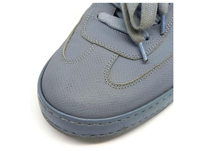 Sneakers Hermès Blu Cielo Pelle Uomo 42 Multicolore - vista 5