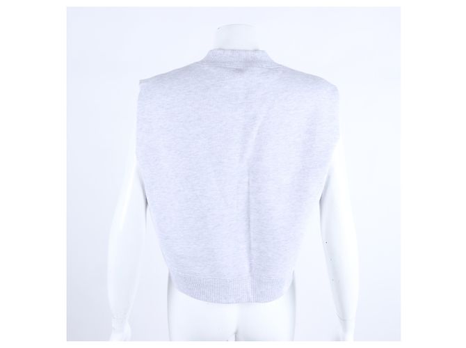Colete de algodão cropped Miu Miu - vista 3