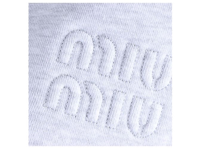 Colete de algodão cropped Miu Miu - vista 4