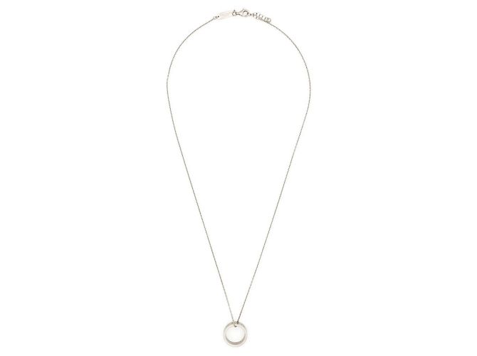 Maison Martin Margiela Collana con Anello Numerico Maison Margiela in Argento - vista 3