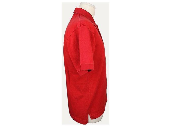 Comme Des Garcons Rotes Herren-Polo - Ansicht 3