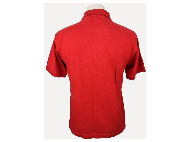Comme Des Garcons Rotes Herren-Polo - Ansicht 4