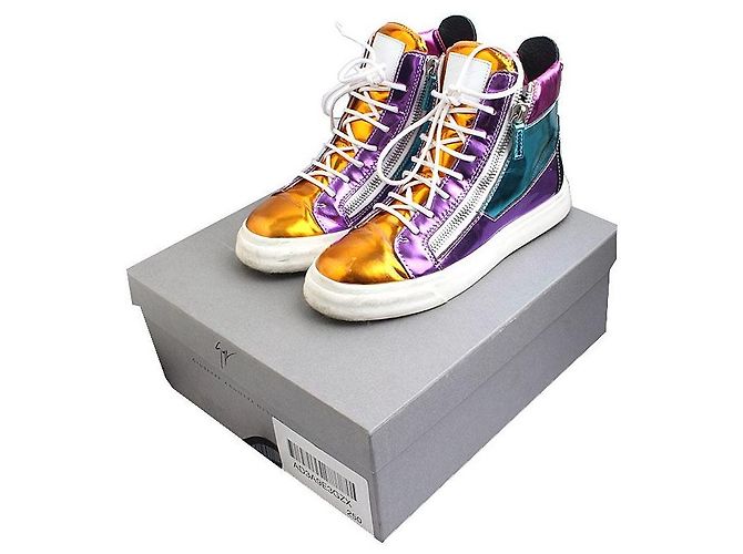 Sneakers alte multicolori Giuseppe Zanotti Multicolore - vista 5