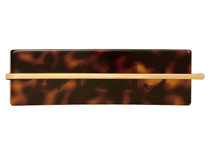 Céline Fermaglio per capelli Havana scuro dorato D'oro - vista 3
