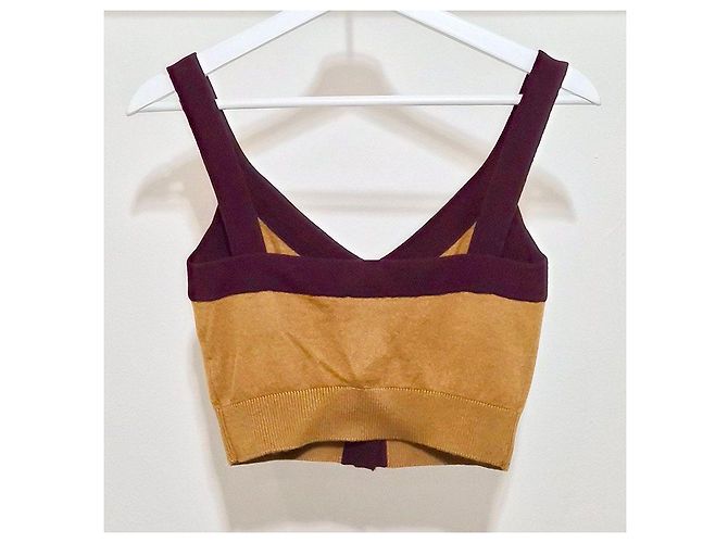 Chanel Top corto de cachemira Multicolor - vista 3