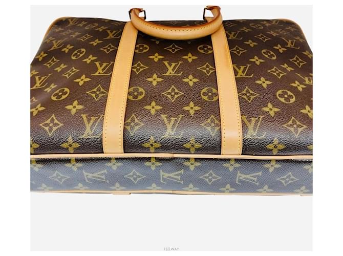 Louis Vuitton Valigetta morbida Marrone - vista 2