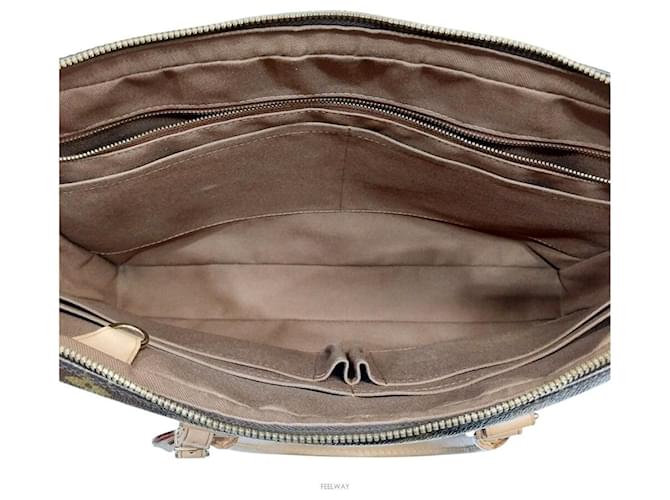 Louis Vuitton Valigetta morbida Marrone - vista 4