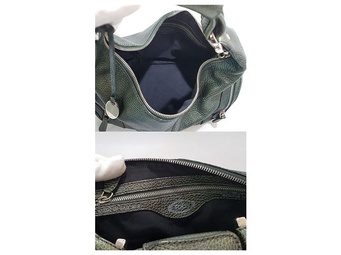 Tod's Leder-Tote-Bag Grün - Ansicht 10