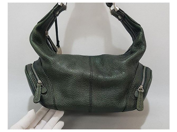 Tod's Leder-Tote-Bag Grün - Ansicht 2