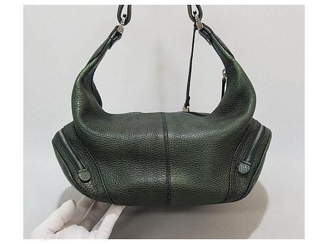Tod's Leder-Tote-Bag Grün - Ansicht 5
