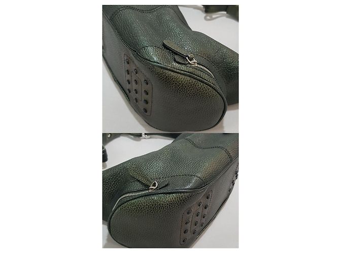 Tod's Leder-Tote-Bag Grün - Ansicht 9