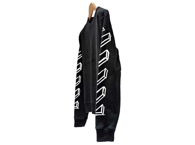 Off White Felpa Marker Arrow Nero - vista 2