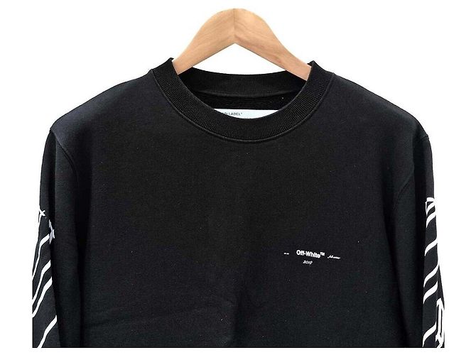 Off White Felpa Marker Arrow Nero - vista 4