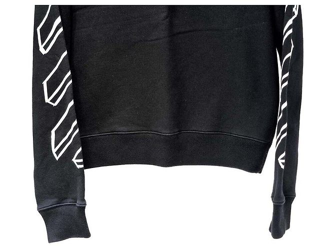 Off White Felpa Marker Arrow Nero - vista 5