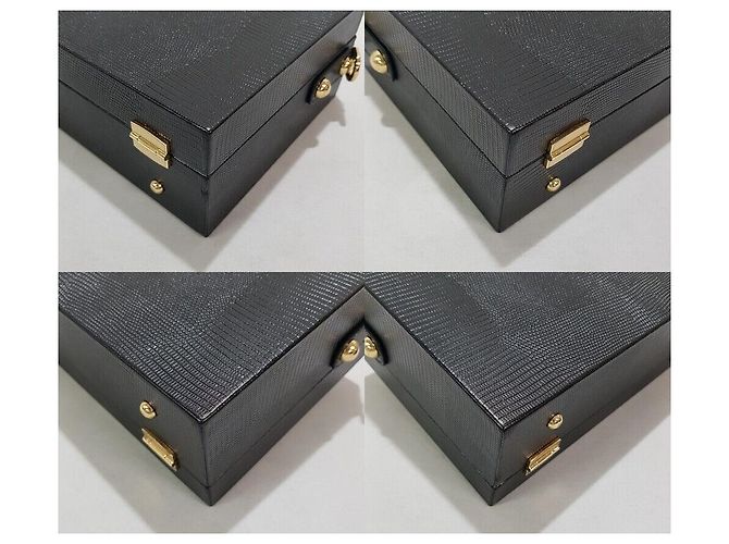 Dolce & Gabbana Bolso de caja de lagarto con tachuelas - vista 7