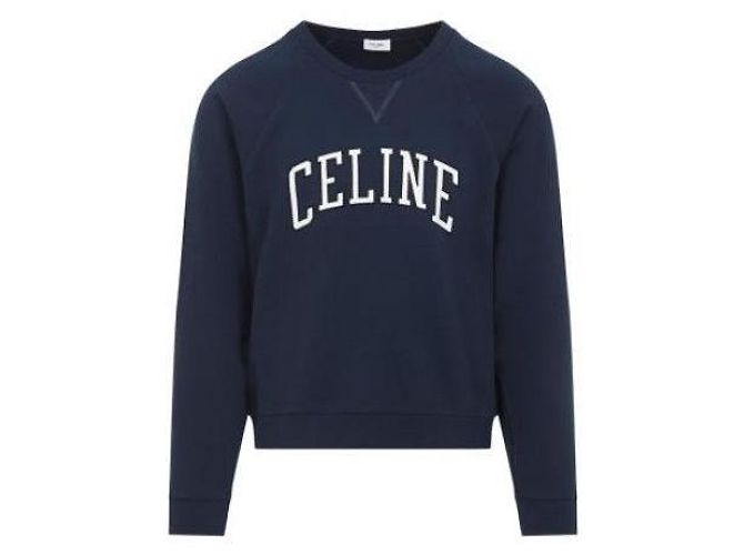 Céline Sweatshirt Régulier en Fleece de Coton - Ansicht 4