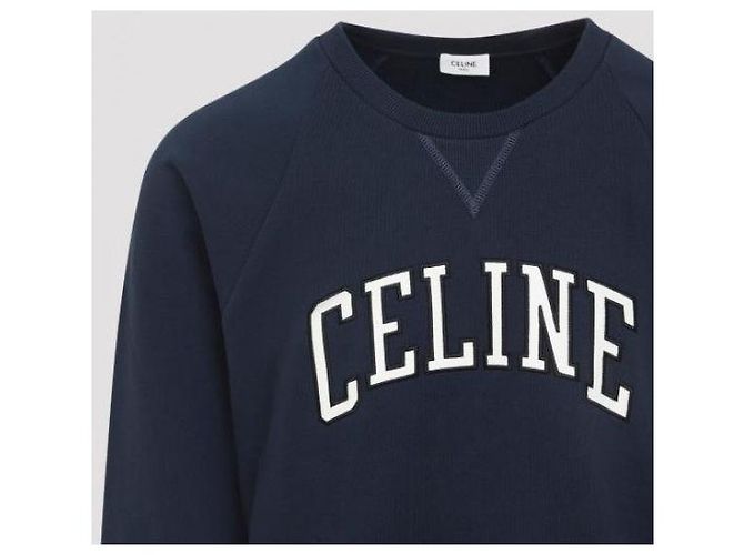 Céline Sweatshirt Régulier en Fleece de Coton - Ansicht 7