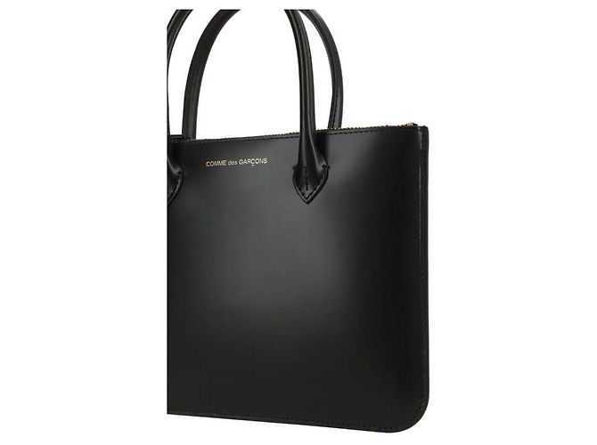 Comme Des Garcons Borsa a pochette classica con manico Nero - vista 8