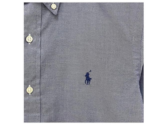 Ralph Lauren Camicia con logo ricamato di pony Blu - vista 15
