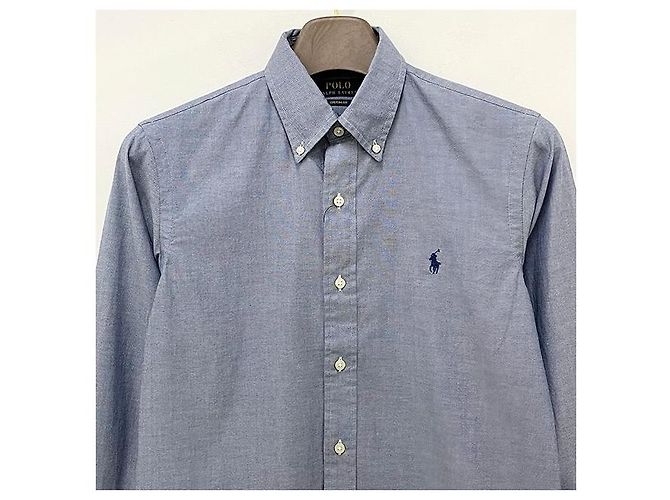 Ralph Lauren Camicia con logo ricamato di pony Blu - vista 3