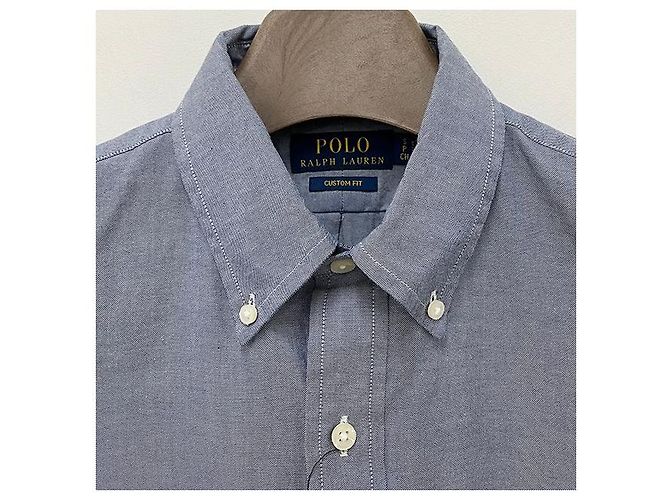 Ralph Lauren Camicia con logo ricamato di pony Blu - vista 8