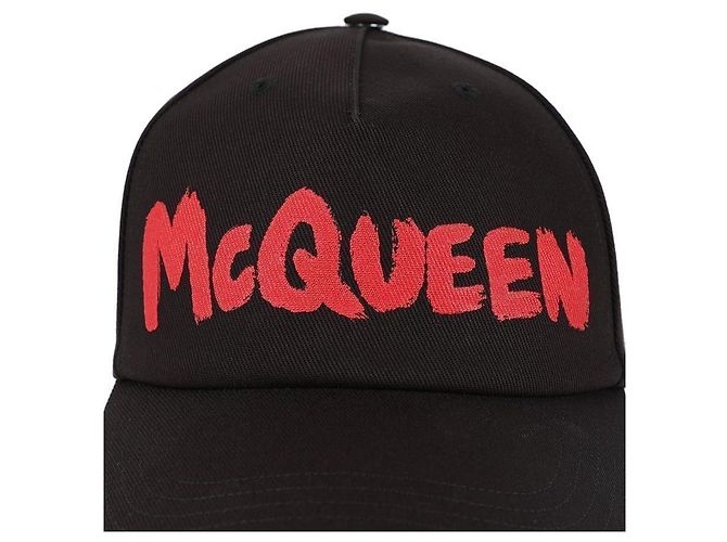 Alexander Mcqueen Logo Baseball Cap Rot - Ansicht 9